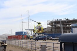 Traumateam bij Medemblikkerloods in Den Helder