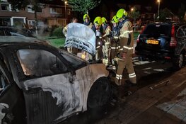 Auto door brand verwoest in Ooievaarstraat