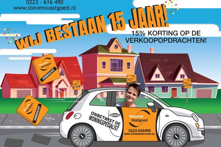 Stevens Vastgoed, al 15 jaar onbetwist de woningspecialist!