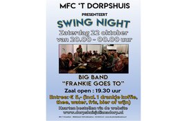Zaterdag 22 oktober is er een gezellige muziekavond in MFC 't Dorpshuis Julianadorp
