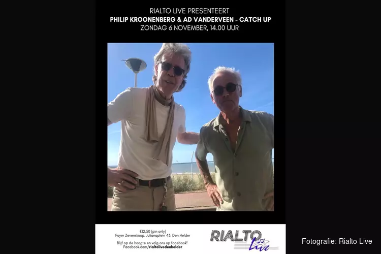 Rialto Live presenteert: Philip Kroonenberg & Ad Vanderveen