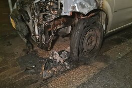 Auto door brand verwoest, brandweer weet erger te voorkomen