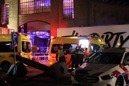 Valpartij in theater in Den Helder: traumahelikopter ter plekke