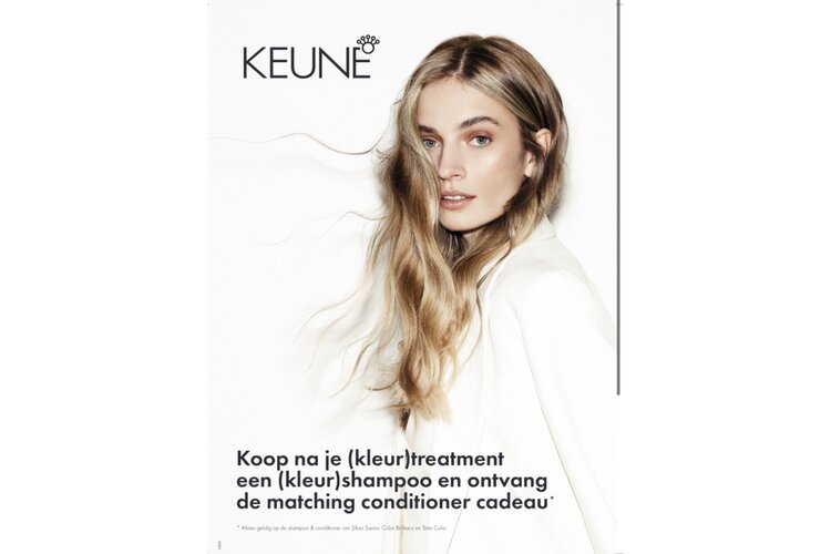 Gratis conditioner bij kleurbehandeling bij Trendy's Kappers
