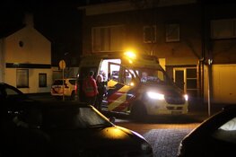 Stenen door voorruit van woning in Den Helder