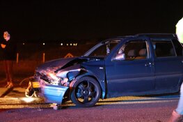 Veel schade na kopstaartbotsing