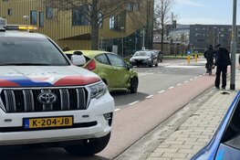 Twee auto&#39;s in botsing in Den Helder