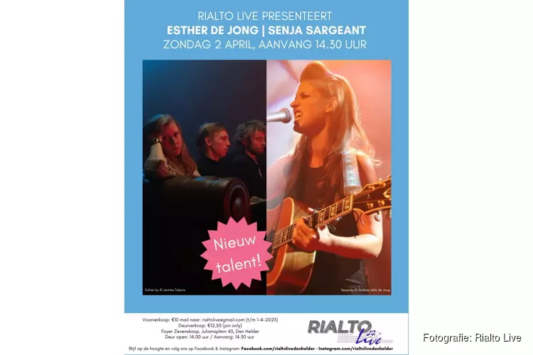 Double bill: Senja Sargeant / Esther de Jong