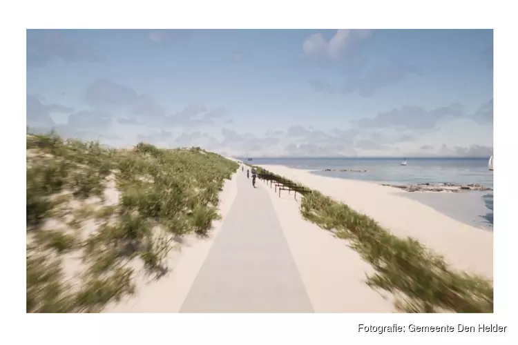 Opening nieuwe strandopgang Huisduinen