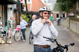 Fiets de Doortrappen-route van Den Helder tijdens de eerste Fiets- en Ontdekdag