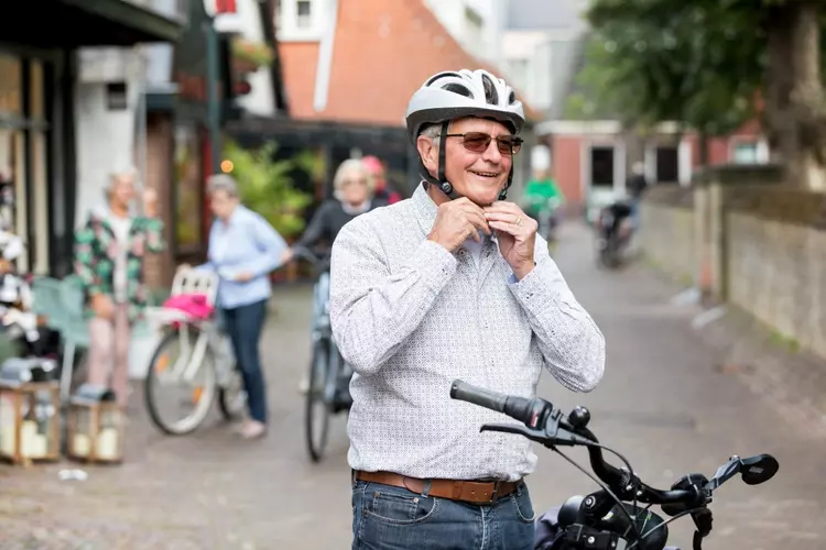 Fiets de Doortrappen-route van Den Helder tijdens de eerste Fiets- en Ontdekdag