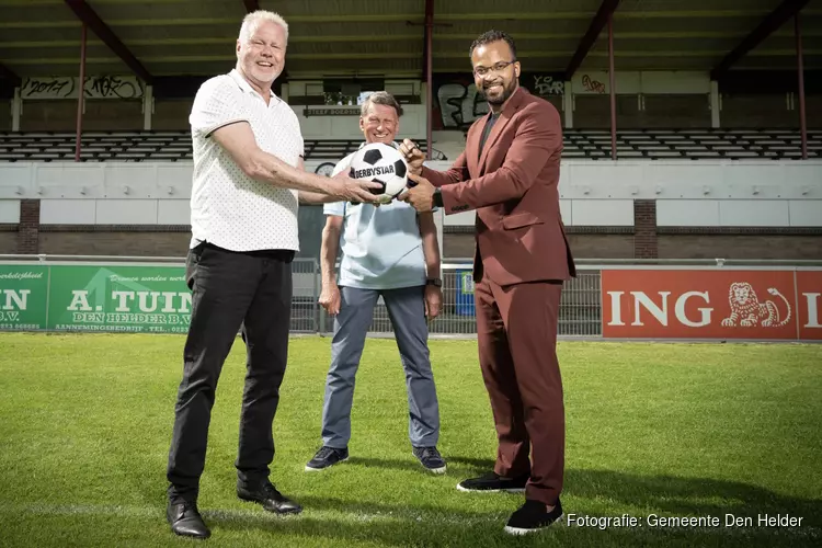 Gemeente Den Helder en voetbalvereniging FC Den Helder ondertekenen intentieverklaring voor bouw nieuwe tribune