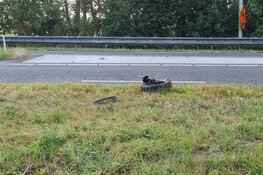 N9 richting Den Helder afgesloten na ongeval, twee gewonden