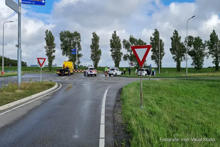 Veel schade bij ongeval N9