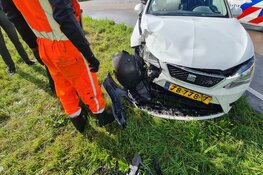 Veel schade bij ongeval N9