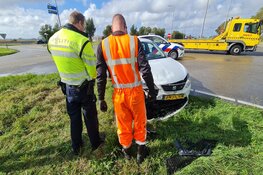 Veel schade bij ongeval N9