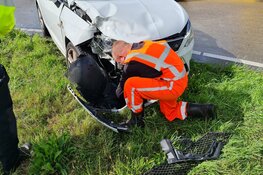 Veel schade bij ongeval N9