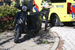 Scooterrijder gevallen in Den Helder