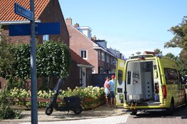 Scooterrijder gevallen in Den Helder