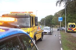 Gewonde bij frontale aanrijding in Den Helder
