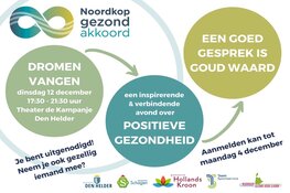 Theatervoorstelling over Positieve Gezondheid in de Noordkop