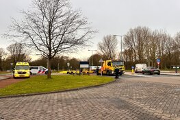Fietser aangereden door varchtwagen