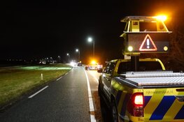 Ongeval met politieauto op N9 bij Schagerbrug