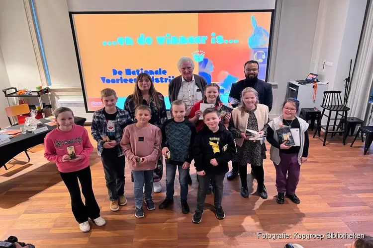 Yvie Izaaks, Annebel Mooij en Djazzy de Jong winnaars Voorleeswedstrijd!