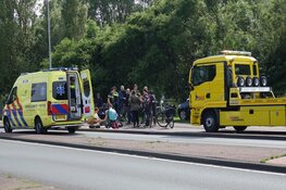 Fietsster gewond na val op Schootenweg