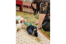 Boekjes en Brabbels in de bibliotheek