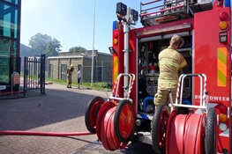 Veel rook bij containerbrand op bedrijventerrein in Den Helder