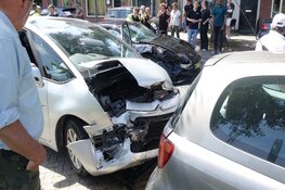 Peperdure Porsche beschadigd na ongeluk