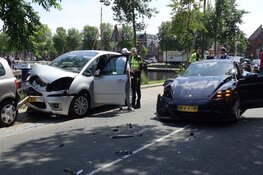 Peperdure Porsche beschadigd na ongeluk