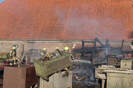 Brand ontstaan op Zuiderweg in Anna Paulowna