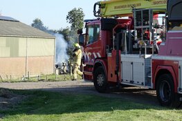 Brand ontstaan op Zuiderweg in Anna Paulowna