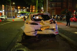 Peperdure Ferrari total loss na ongeval in Den Helder