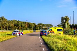 Fietser aangereden op N250 in Den Helder, automobilist doorgereden