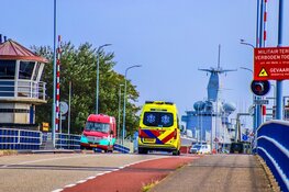 Brand op marinehaven in Den Helder