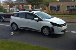 Botsing op Kievitstraat in Den Helder