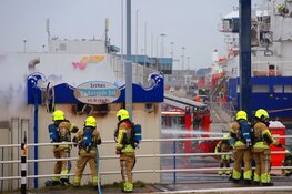 Brand in restaurant in Den Helder