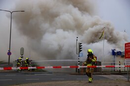 Brand in restaurant in Den Helder