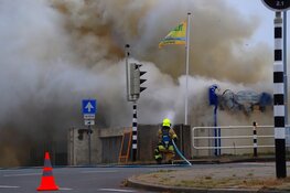 Brand in restaurant in Den Helder
