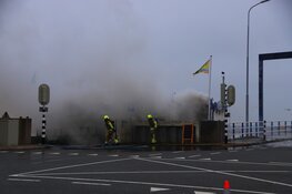 Brand in restaurant in Den Helder