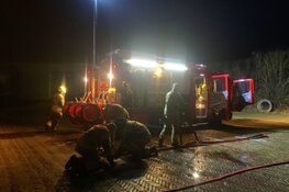 Brand gesticht in mobiele toiletten in Huisduinen