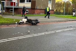 Harde aanrijding op Texelstroomlaan in Den Helder