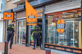 Overval op Used Products in Den Helder