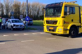 Aanrijding op N9 bij 't Zand