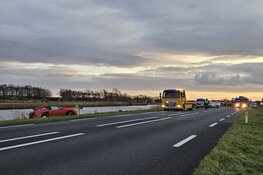 Aanrijding op N9 bij 't Zand
