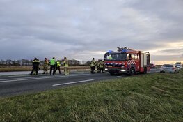 Aanrijding op N9 bij 't Zand