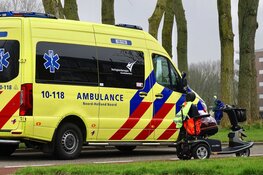 Scootmobiel-bestuurder betrokken bij ongeluk Den Helder